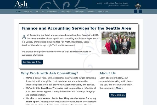 Enterprise Pro theme site design template sample