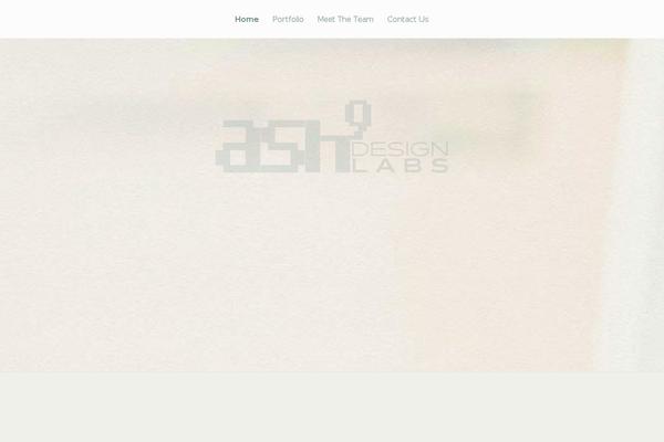 Vertex theme site design template sample