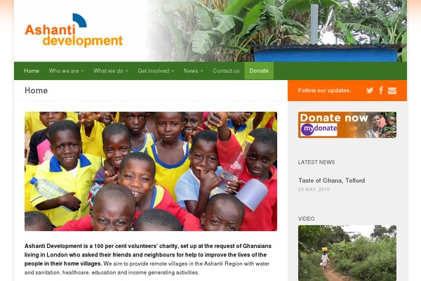 SiteOrigin North theme site design template sample