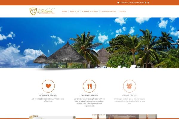 Ash theme site design template sample