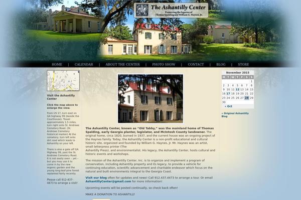 Gateway theme site design template sample