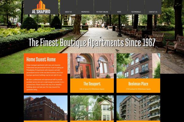 ashapfineapartments.com site used Shapiro