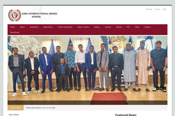 Uoc theme site design template sample