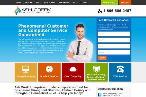 ashcreek.com site used Designf