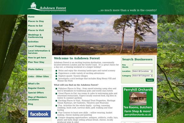 Framework theme site design template sample