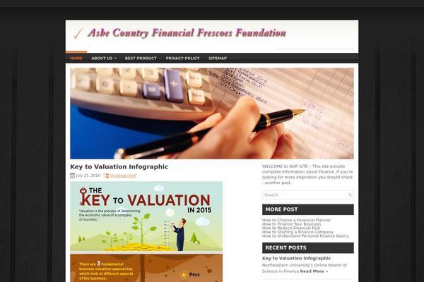 Creativity theme site design template sample
