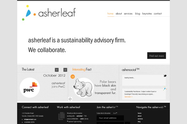 asherleaf.com site used Amatoro