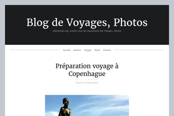 Pilcrow theme site design template sample