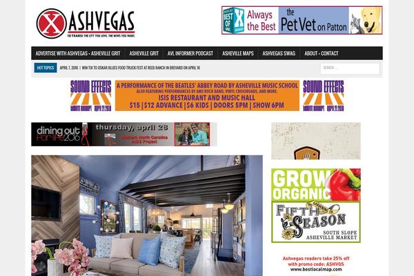 ashevegas.com site used WP-Prosper