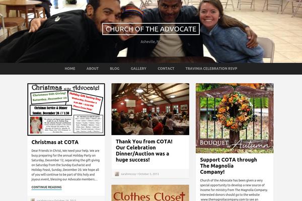 Griffin theme site design template sample