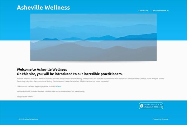 Dynamix theme site design template sample
