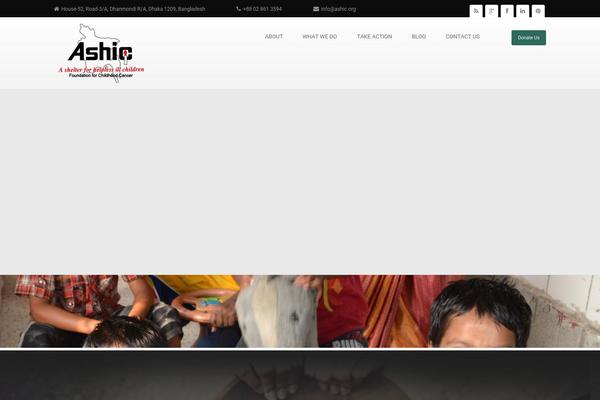 Lifeline theme site design template sample