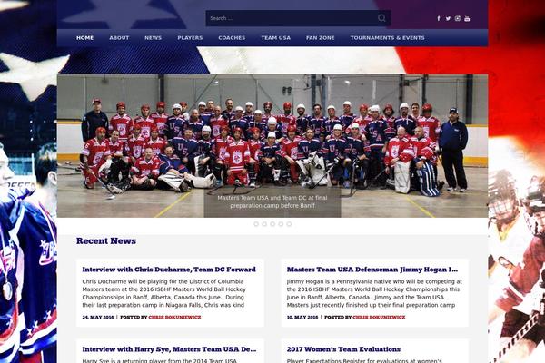 Sportclub theme site design template sample