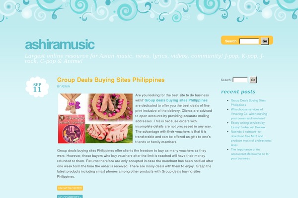 Brand New Day theme site design template sample