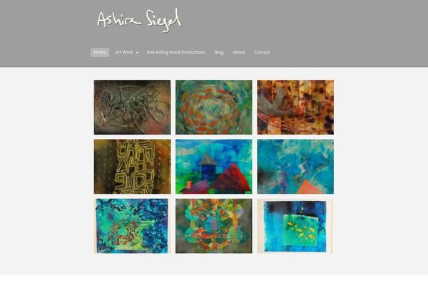 Portfolio Press theme site design template sample