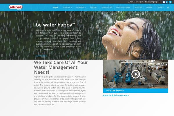 ashirvad.com site used Ashirvad