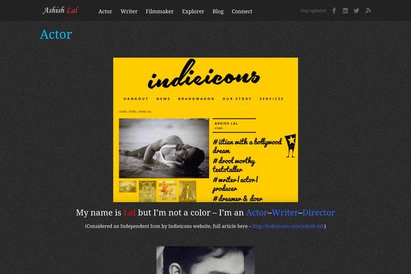 Fizz theme site design template sample