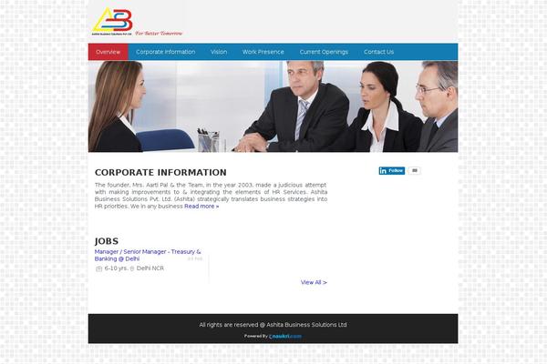 T1 theme site design template sample