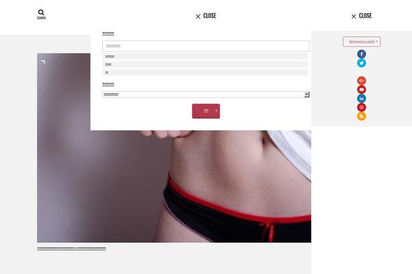 The-thor theme site design template sample