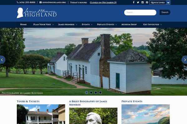 ashlawnhighland.org site used Education-hub-pro