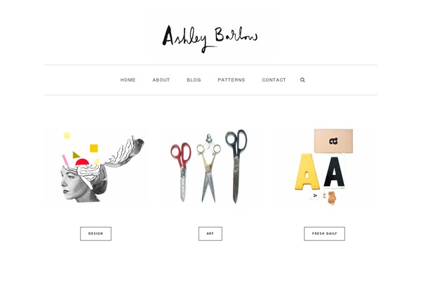 Stockholm theme site design template sample