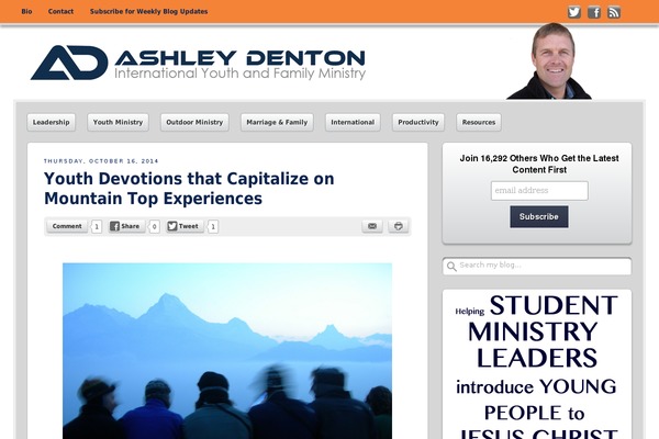 ashleydenton WordPress theme, websites list used ashleydenton theme ashleydenton theme websites examples