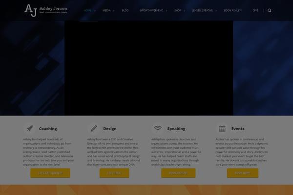 Circles theme site design template sample