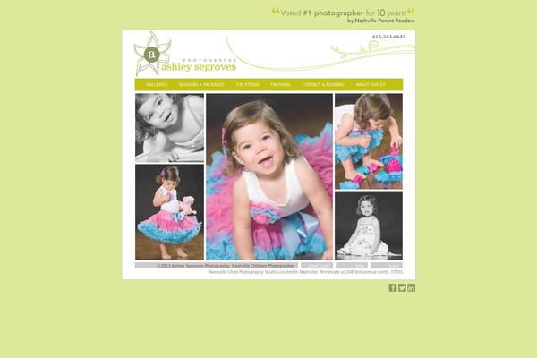 Sky theme site design template sample