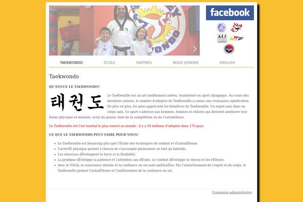 Headway theme site design template sample