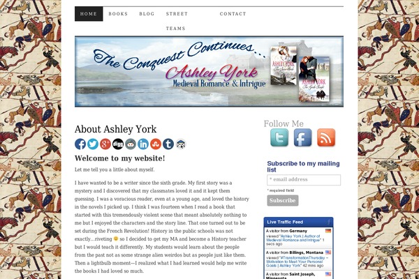 Pilcrow theme site design template sample