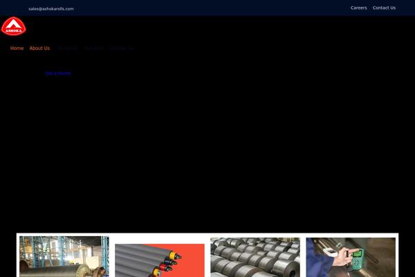 Nex theme site design template sample