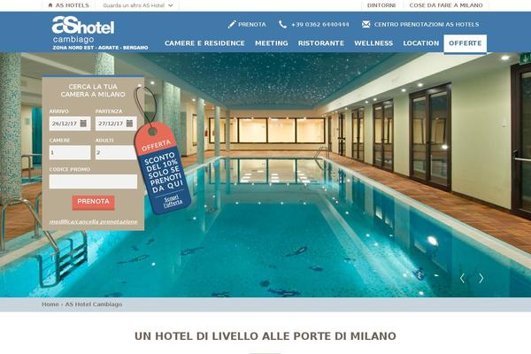 ashotelcambiago.it site used Ashotels