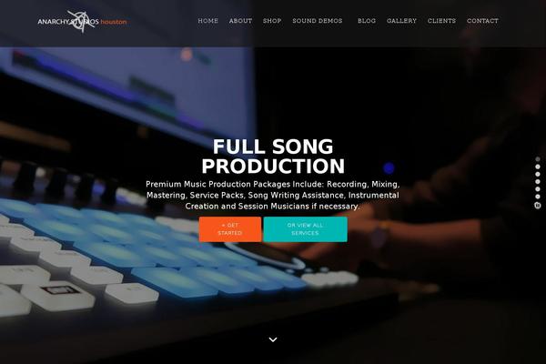 The Story Child theme site design template sample