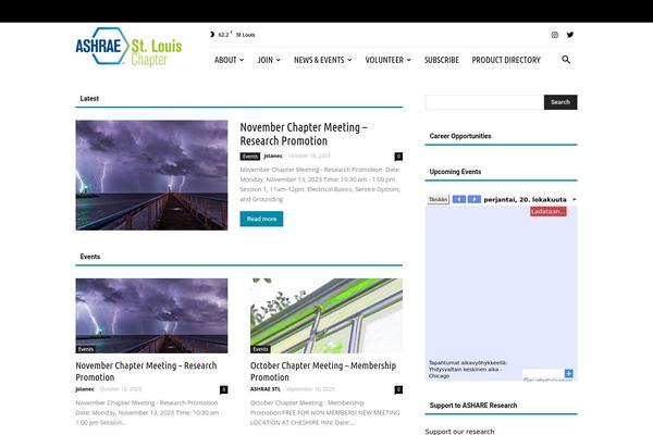Newspaper theme site design template sample