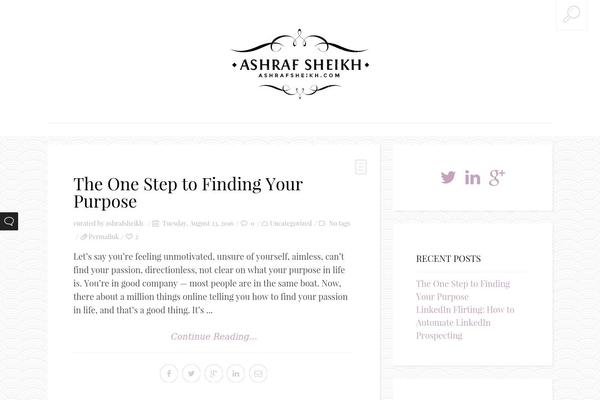 BuzzBlog theme site design template sample