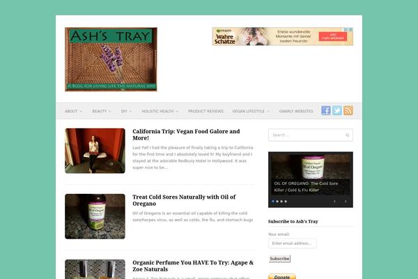 Fresh & Clean theme site design template sample