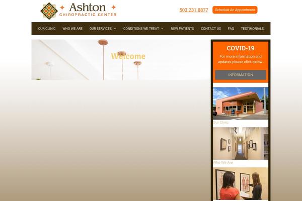 Generatepress_child theme site design template sample