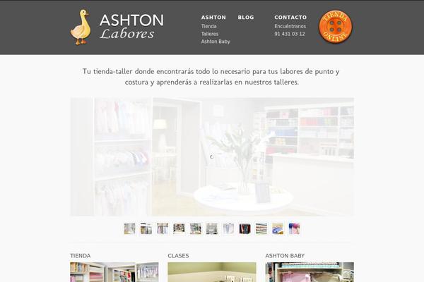 Velvet theme site design template sample