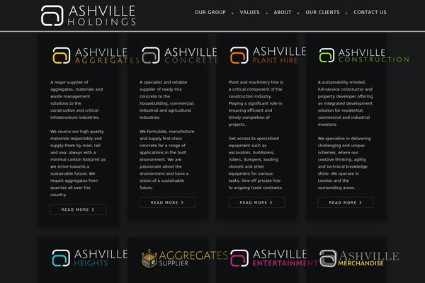 Archi theme site design template sample