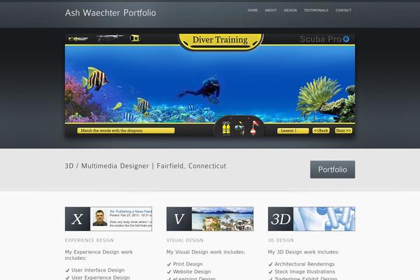 Infocus2 theme site design template sample