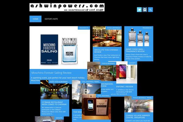 Surfarama theme site design template sample