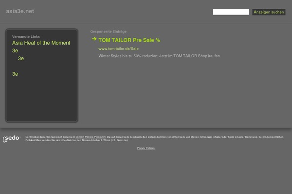 NoNa theme site design template sample