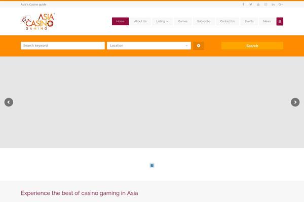 Site using News Manager plugin