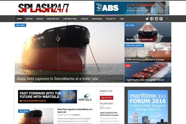 F2 theme site design template sample