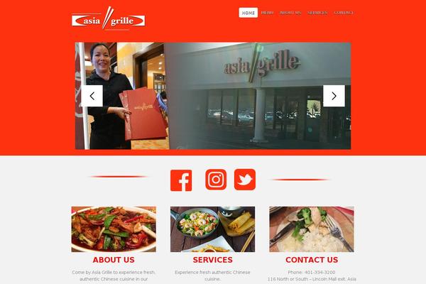 Grepfrut theme site design template sample