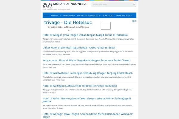 Flatsimplebingit theme site design template sample