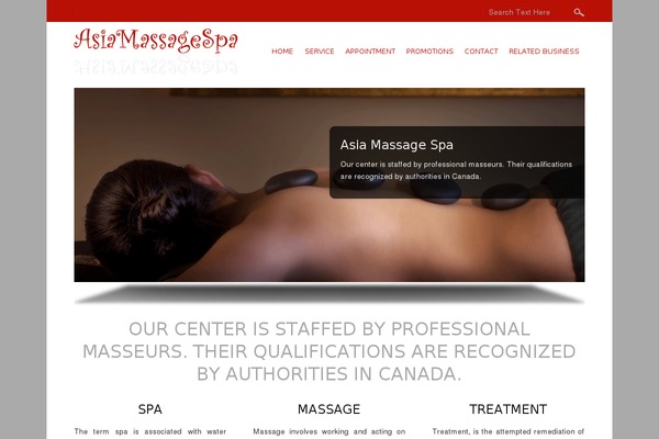 Small Business theme site design template sample