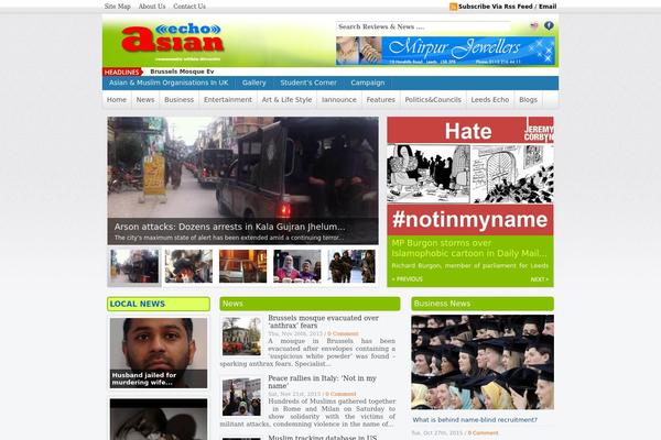 News Today theme site design template sample