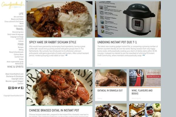 Ubergrid theme site design template sample