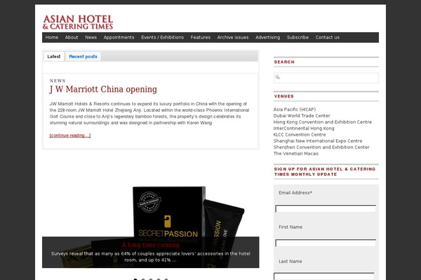 Site using AccessPress Social Share plugin